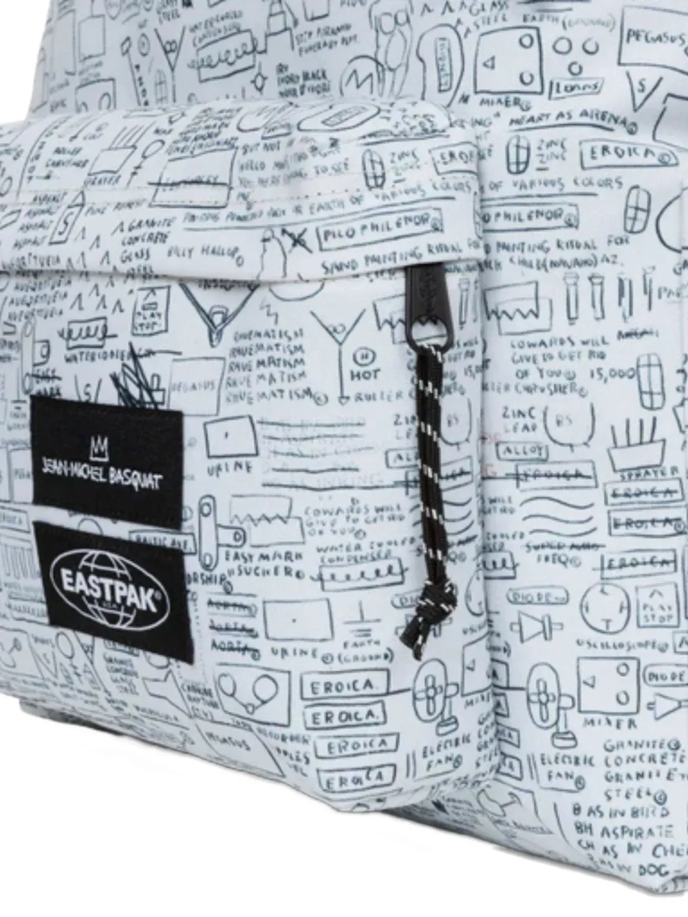 Eastpak x Basquiat Pegasus Day Park rugzak Wit