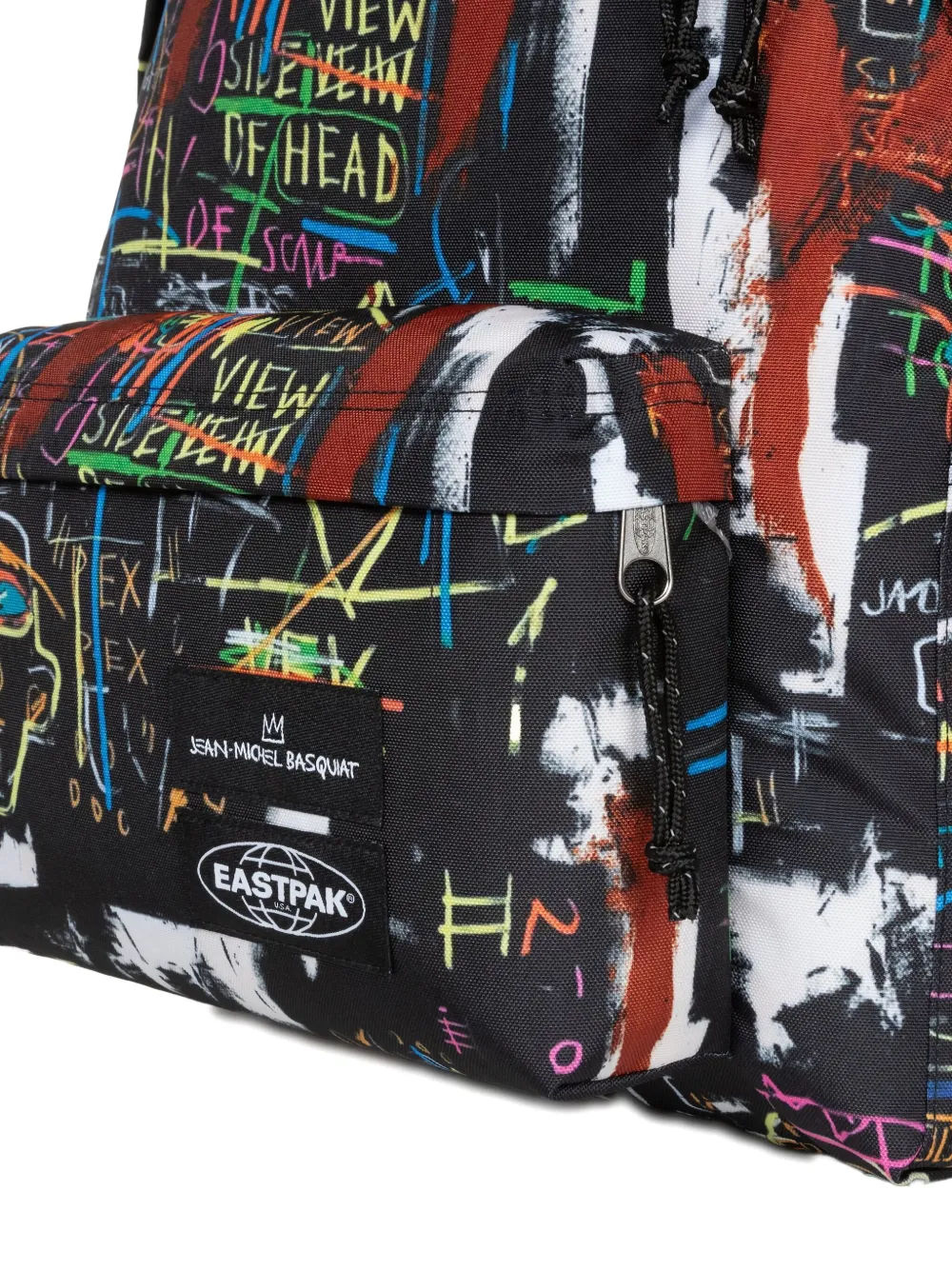 Eastpak Medium rugzak met graffiti-print Zwart
