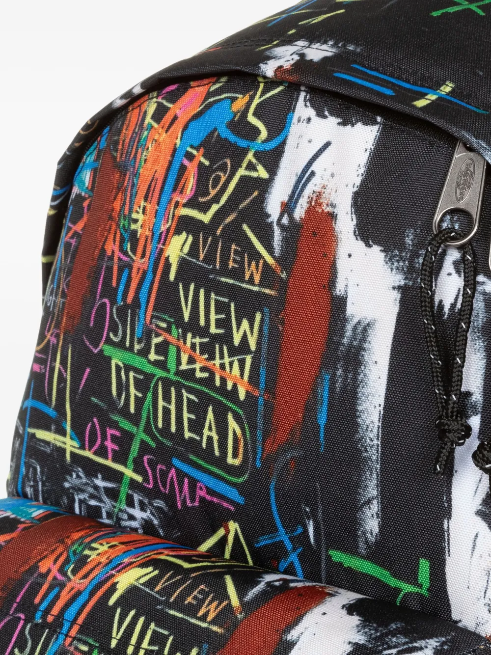 Eastpak Medium rugzak met graffiti-print Zwart