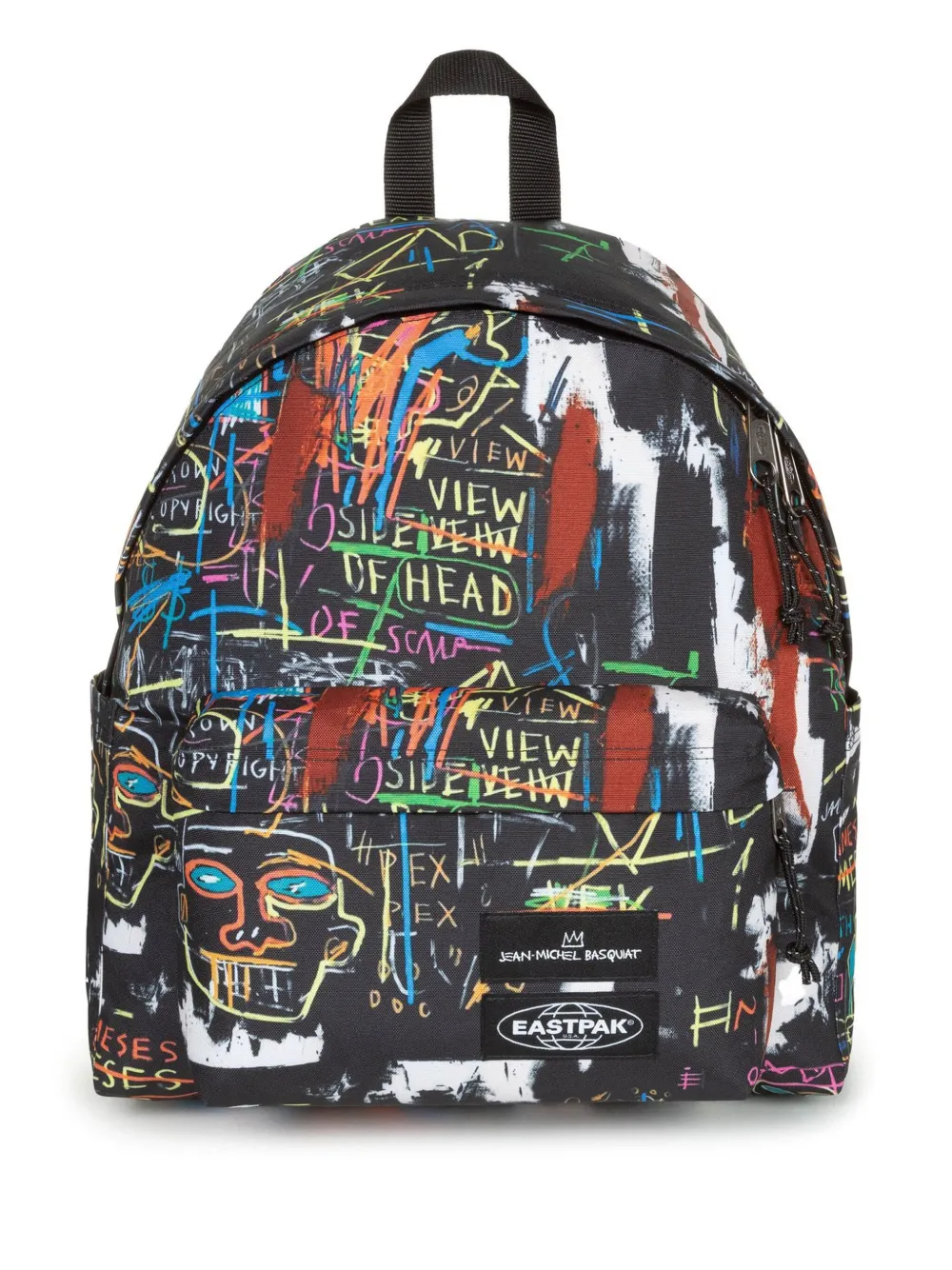 Eastpak medium graffiti-print backpack | Black | Image 1