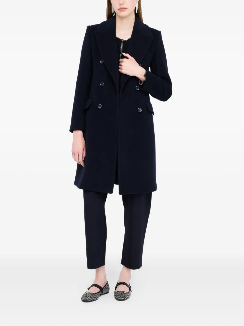 LIU JO wool-blend double-breasted coat | Double Breasted & Peacoats | Image 2