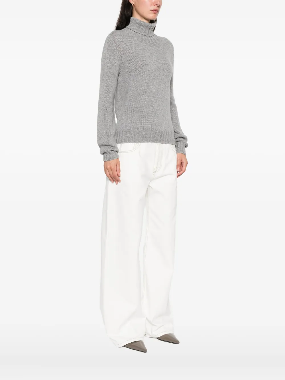 Aragona Turtleneck Sweater In Gray