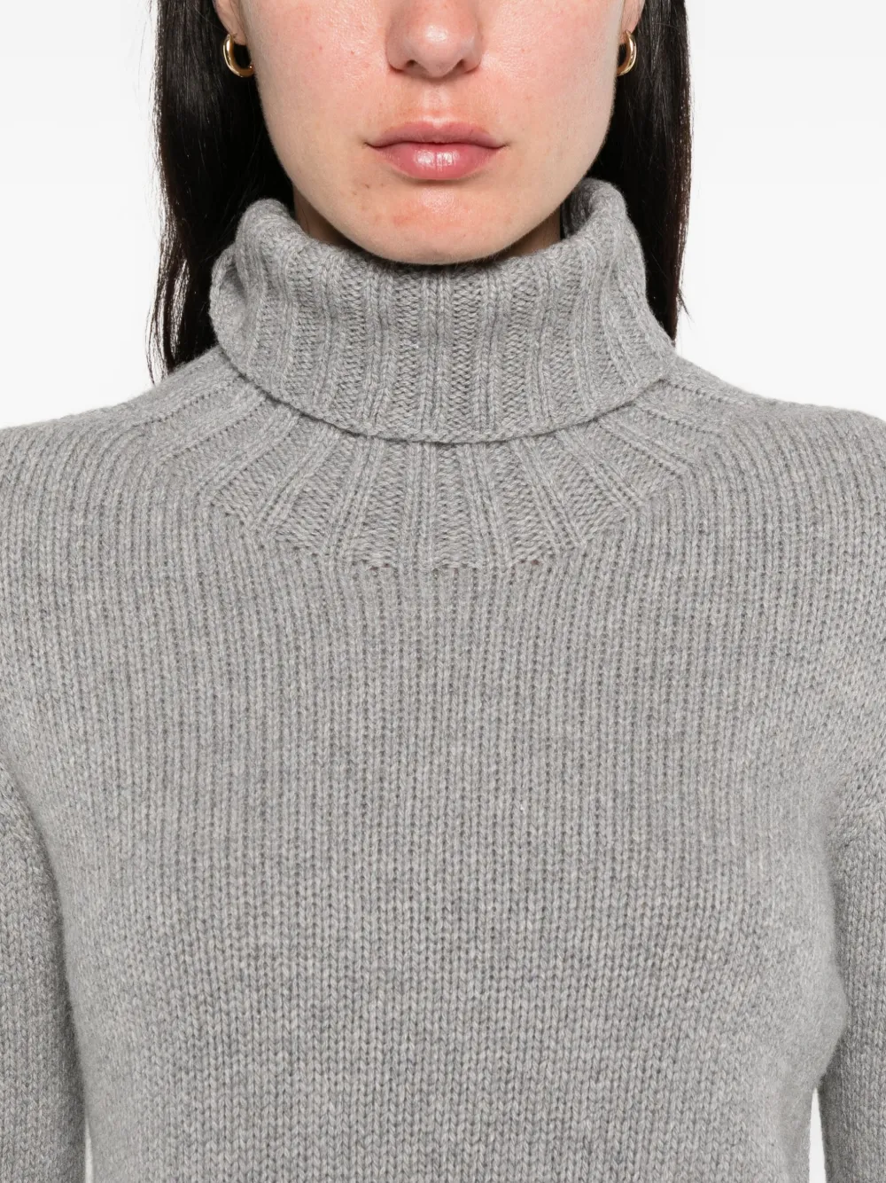 Aragona Turtleneck Sweater In Gray