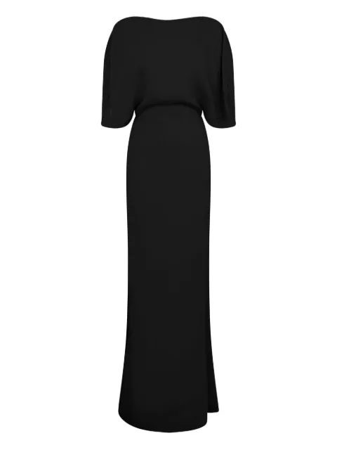 16Arlington Dona cape-sleeve maxi dress