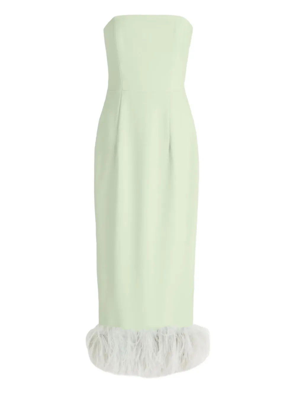 16Arlington Minelli feather-trim midi dress | Day Dresses | Image 2