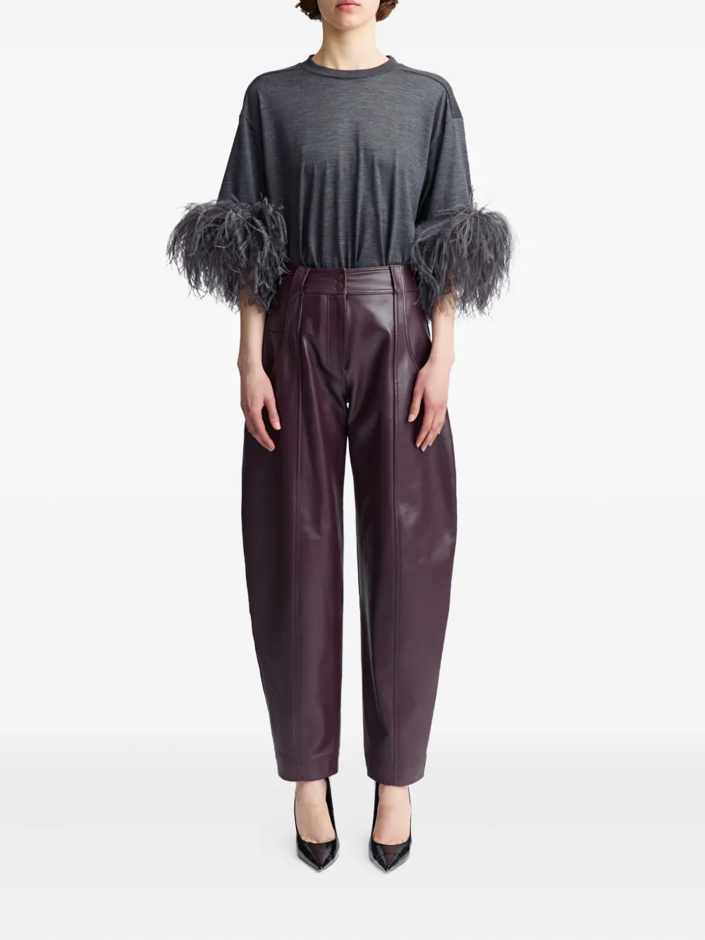 16arlington Teodora Top In Gray
