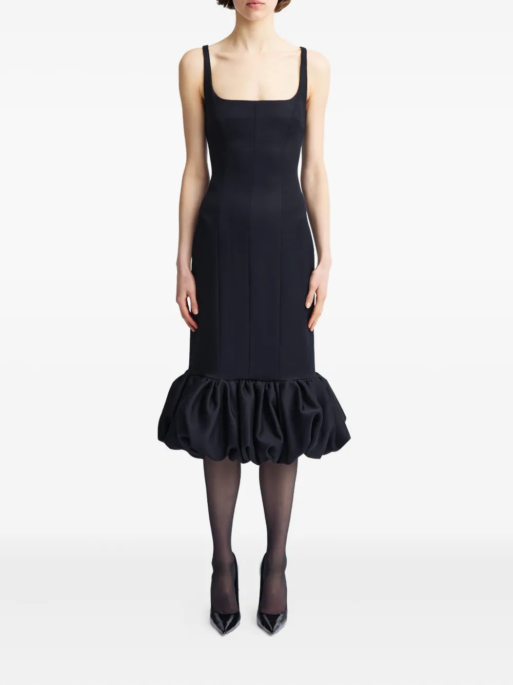 16Arlington Arcelin midi-jurk - Zwart