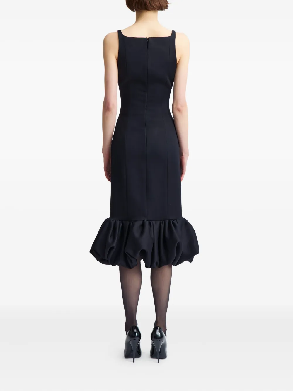 16arlington Arcelin Midi Dress In Black