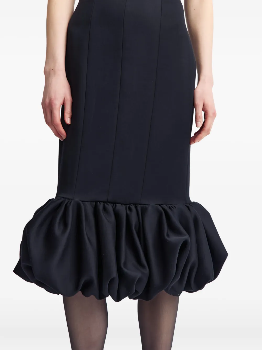 16arlington Arcelin Midi Dress In Black
