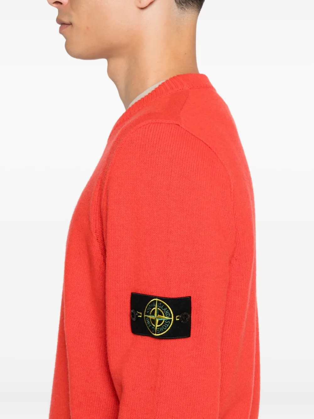 Stone Island Trui met ronde hals Rood