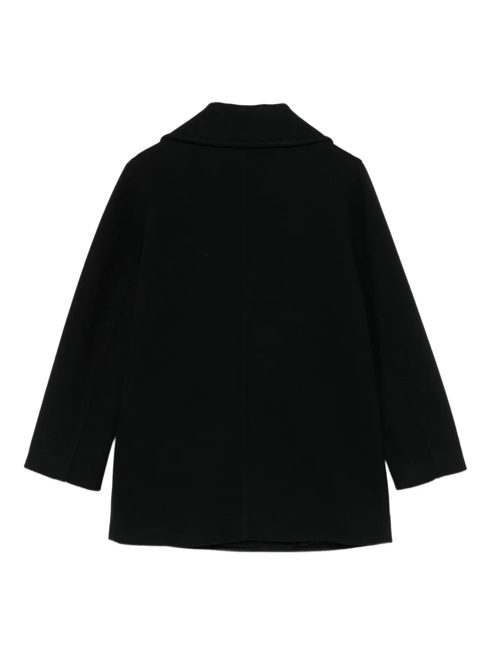 TWINSET Kids double-breasted coat Zwart