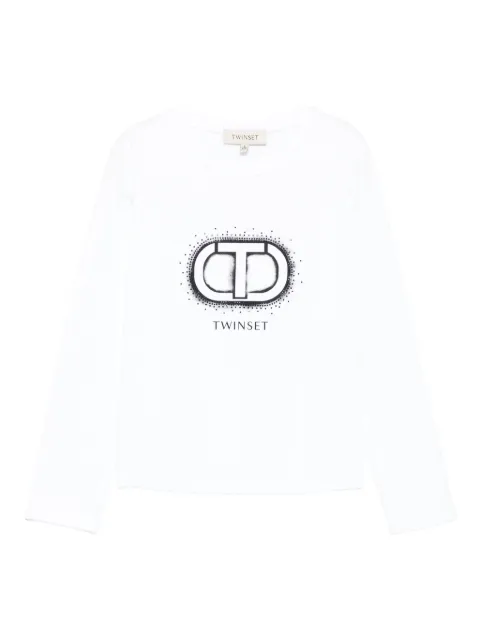 TWINSET Kids logo-print T-shirt 