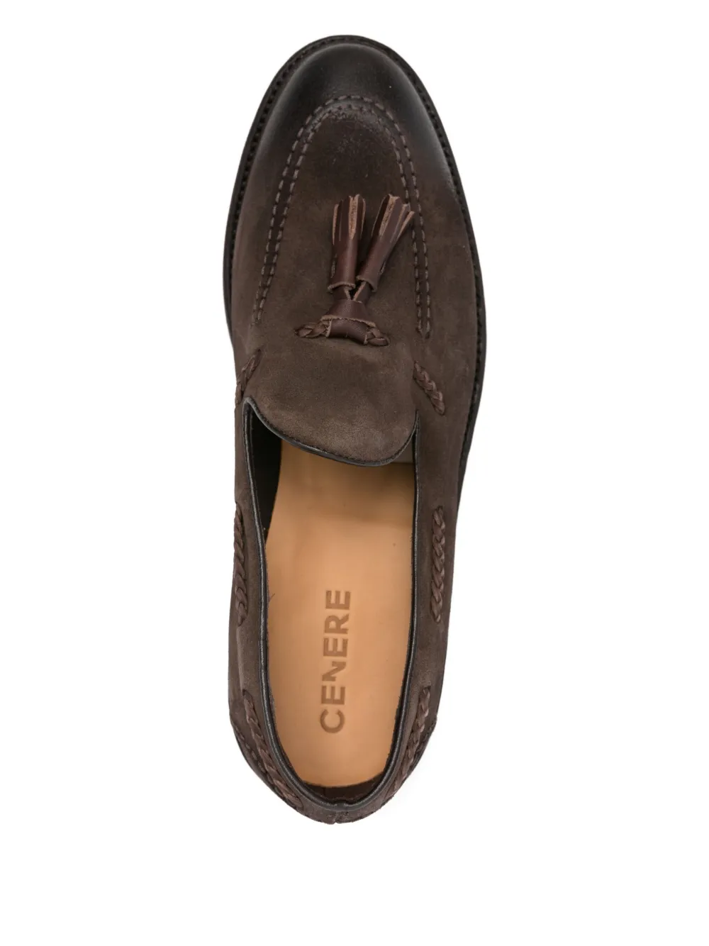 Cenere GB tassel loafers Brown