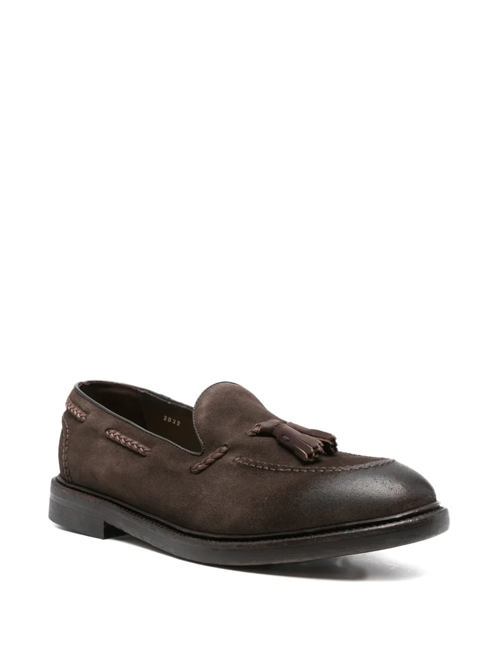 Cenere GB tassel loafers Brown