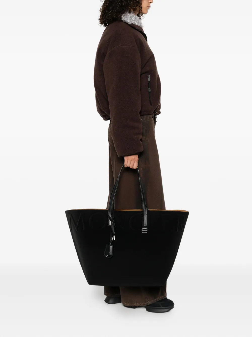 Moncler Very tote bag Zwart