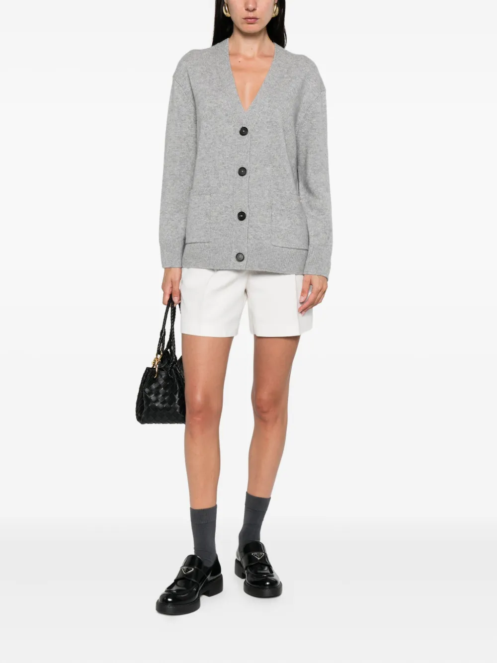 ANINE BING Jackson vest met knoopsluiting Grijs
