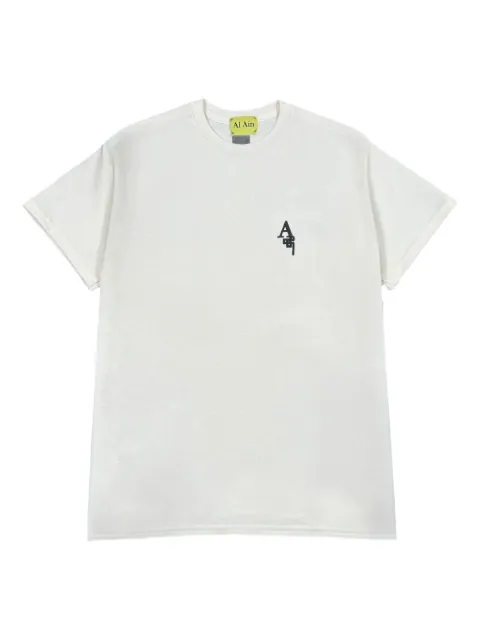 AL AIN academy-print cotton T-shirt