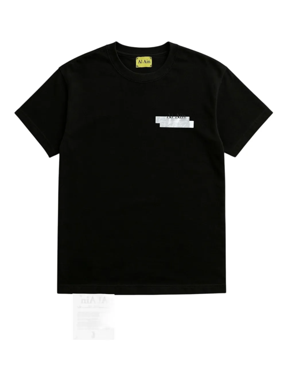 tape-detail cotton t-shirt