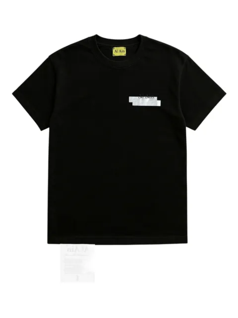 AL AIN tape-detail cotton t-shirt