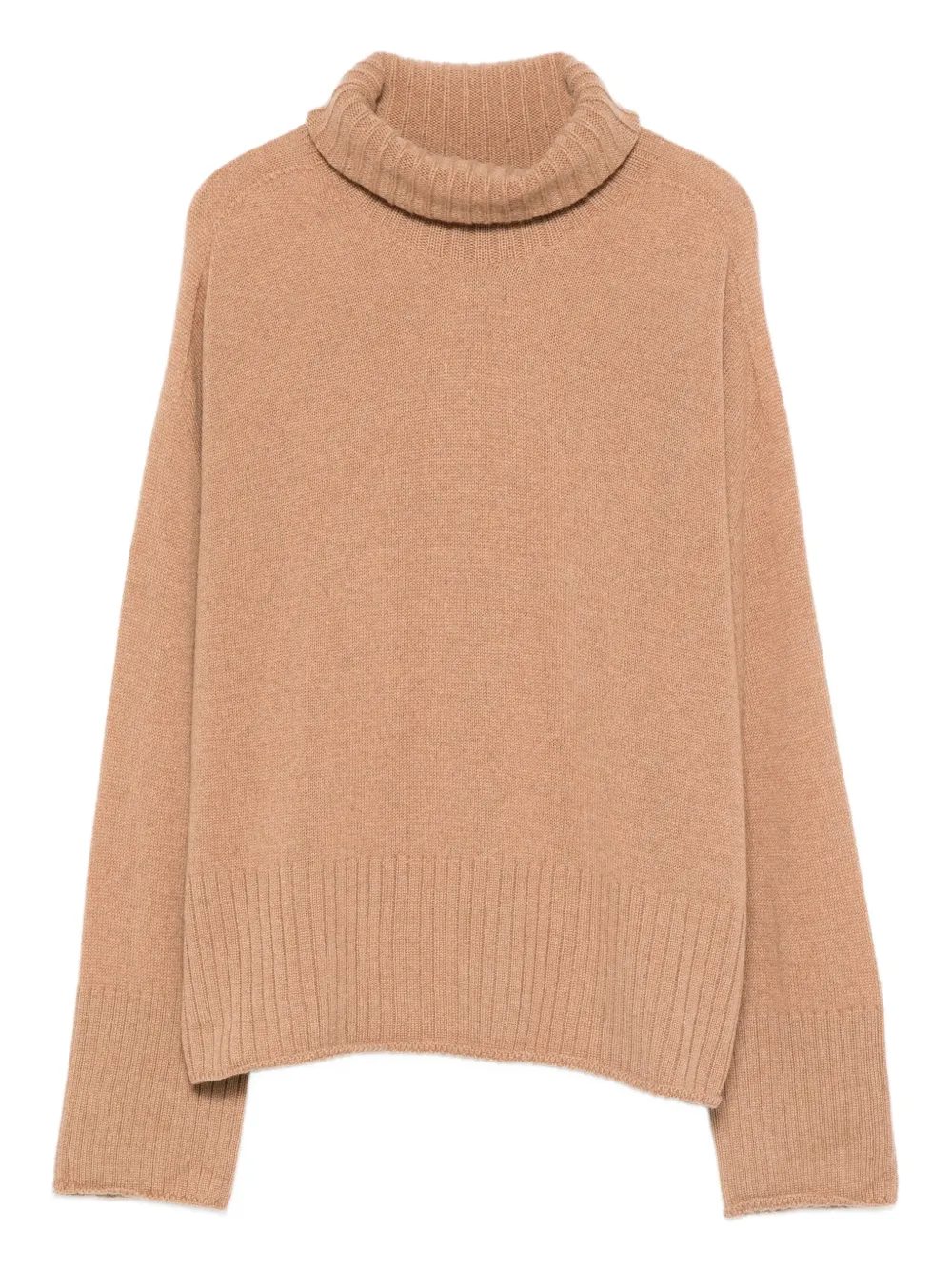 Aragona turtleneck ribbed jumper - ブラウン Aragona turtleneck ribbed jumper - ブラウン
