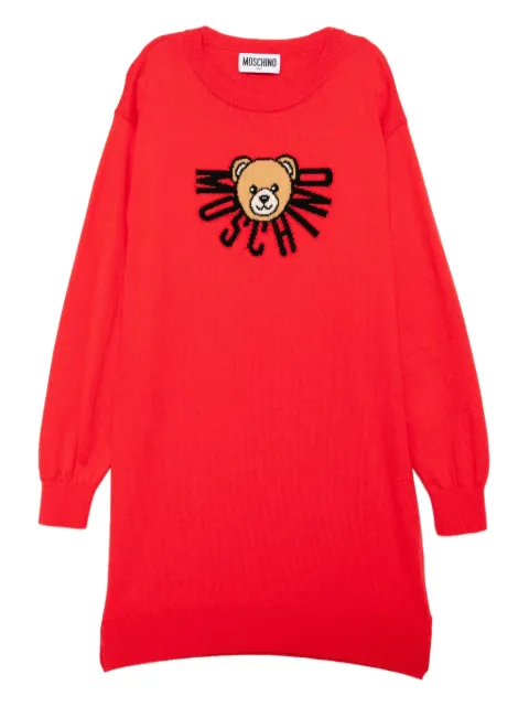Moschino Kids graphic-print dress