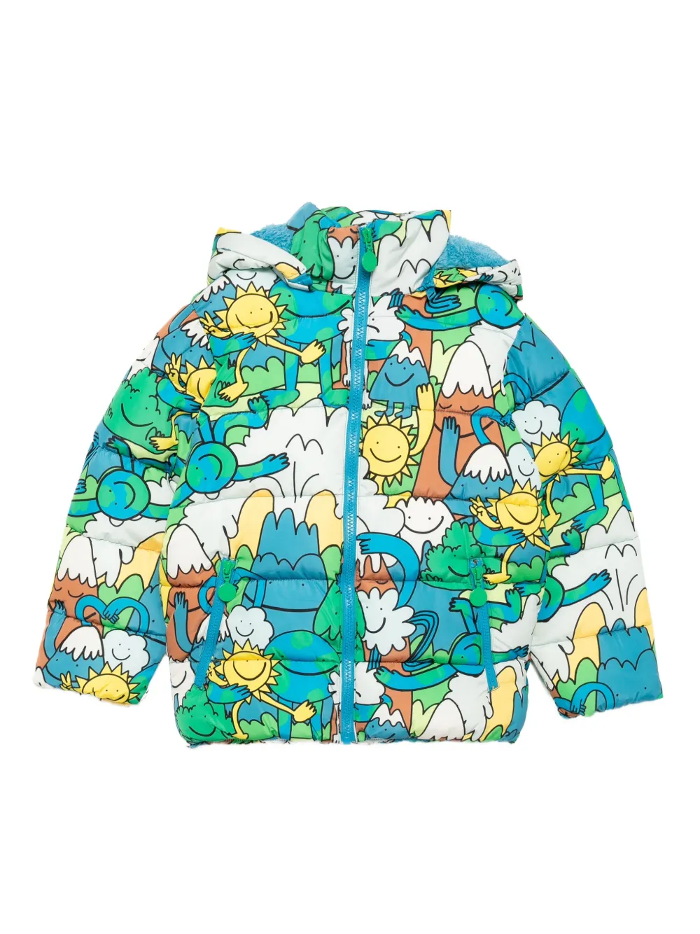 Stella McCartney Kids Jack met grafische print Groen
