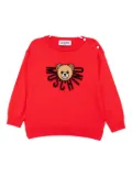 Moschino Kids graphic-print sweatshirt - Red
