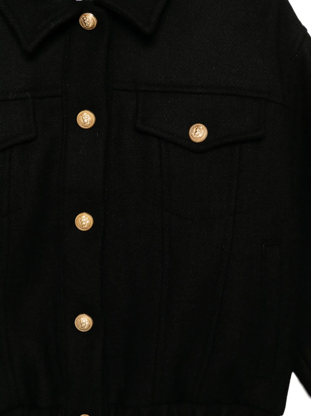 Balmain Kids Cropped jack Zwart