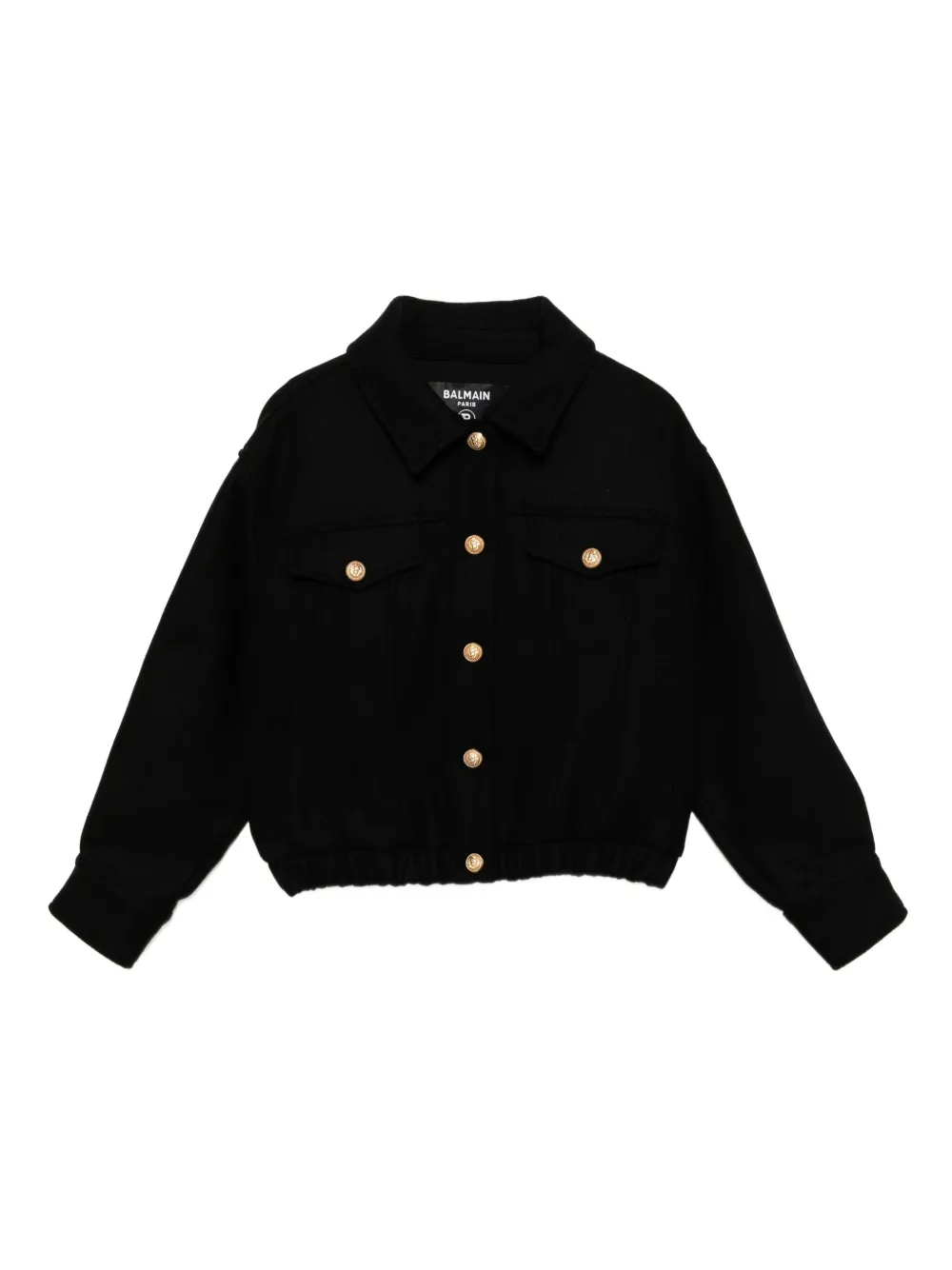 Balmain Kids Cropped jack Zwart