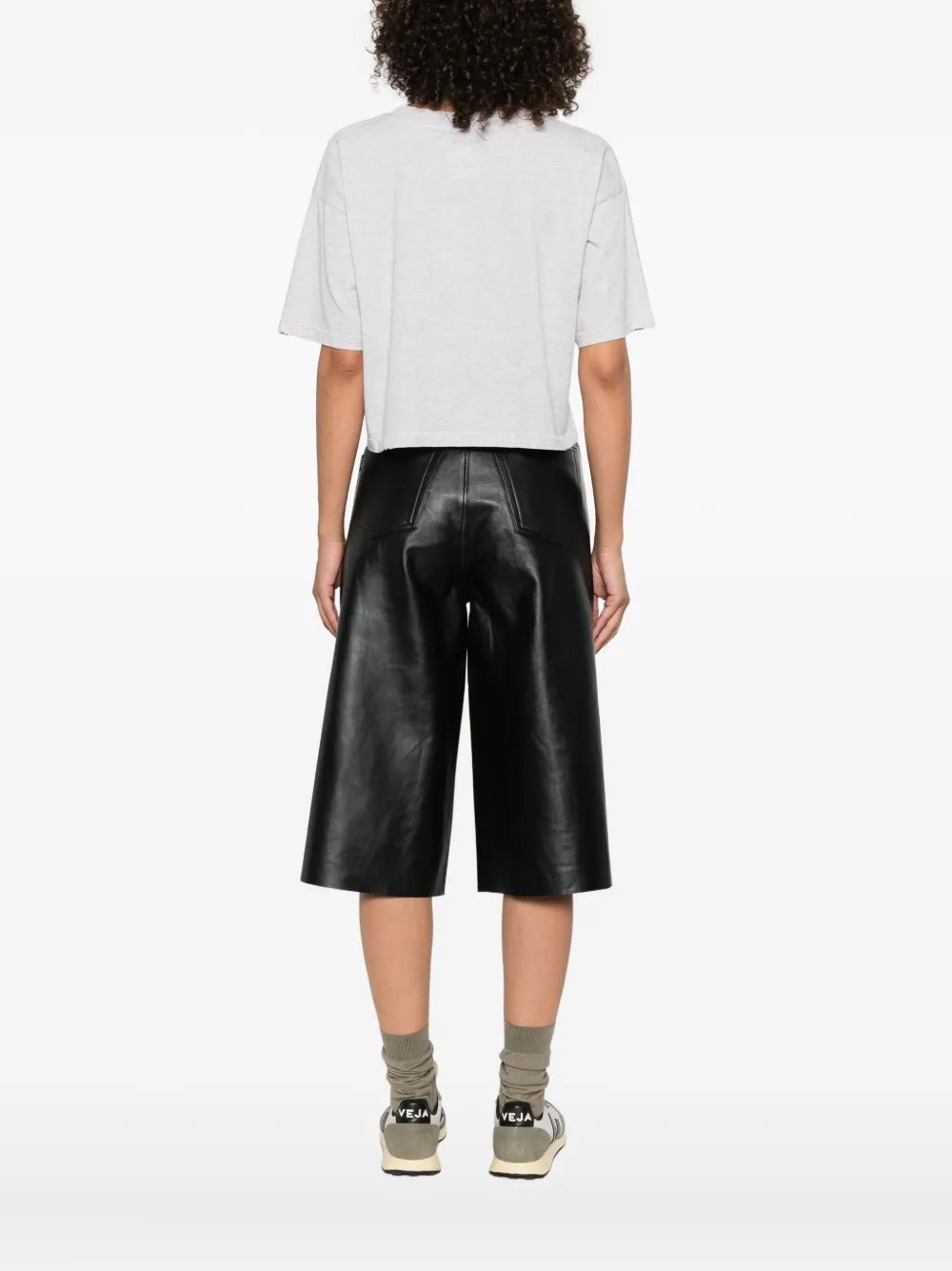 ANINE BING Los Angeles T-shirt Grijs