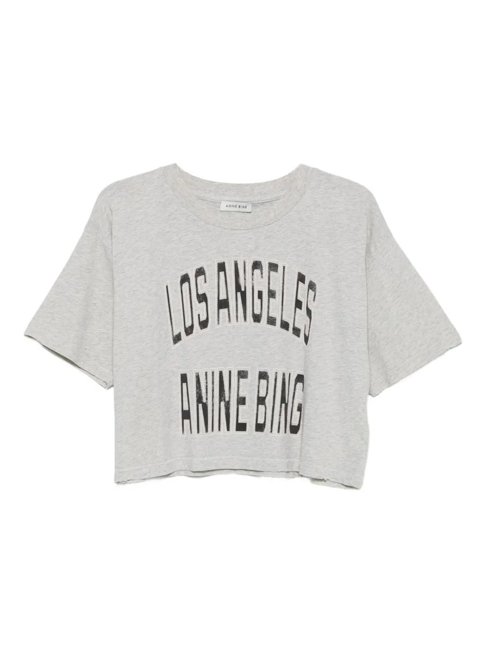 ANINE BING Los Angeles T-shirt Grijs