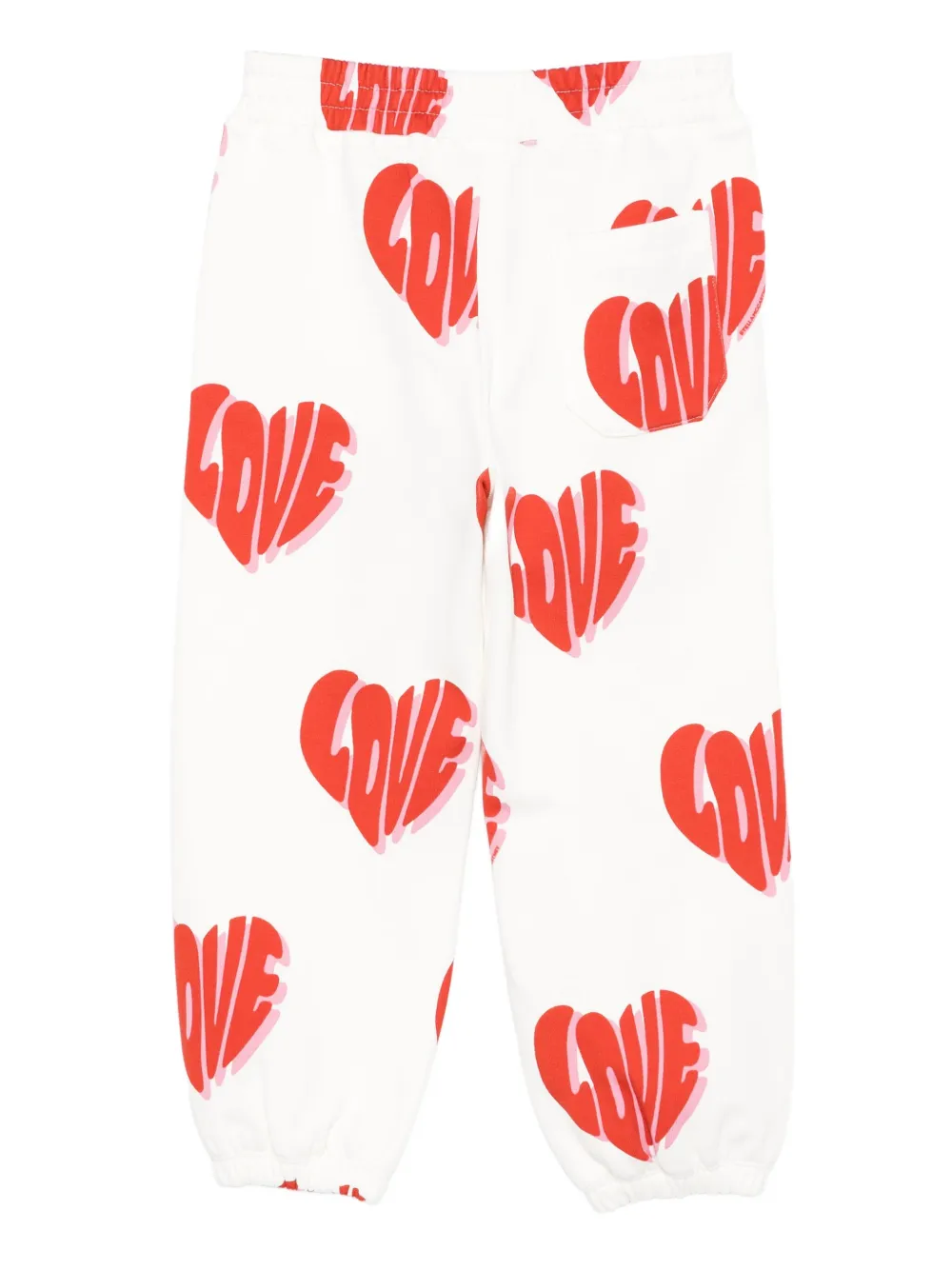 Stella McCartney Kids heart-print track pants | Tracksuit Bottoms | Image 2