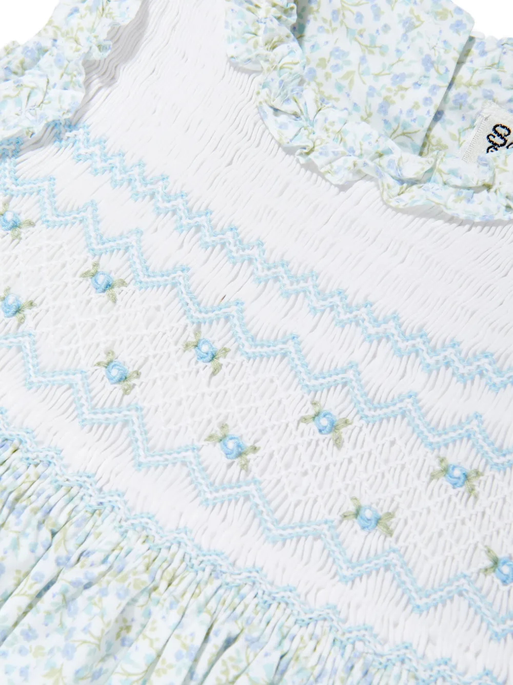 Sarah Louise Jurk met bloemenprint Blauw