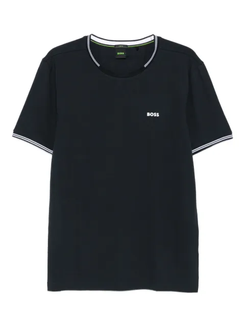 BOSS tipped crew-neck T-shirt