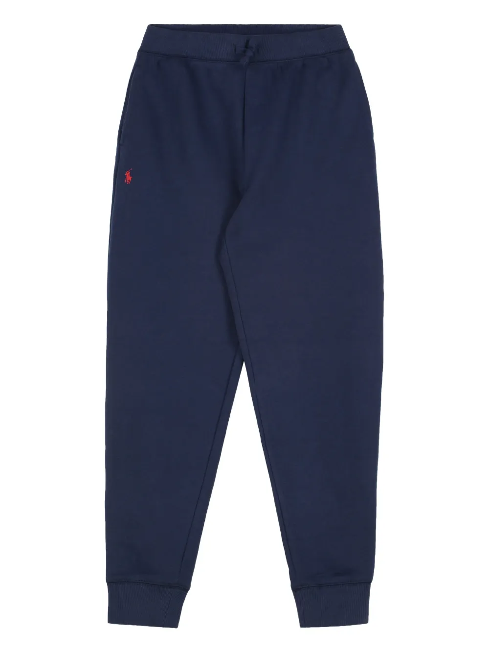 POLO RALPH LAUREN KIDS embroidered-logo track pants Blauw