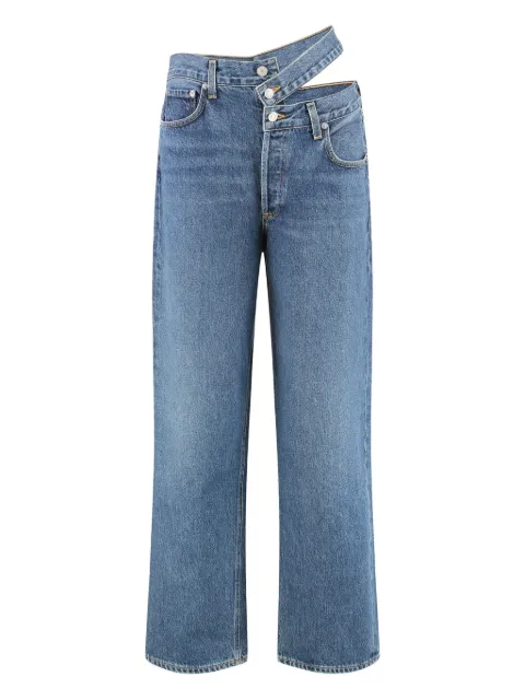 AGOLDE cut-out jeans