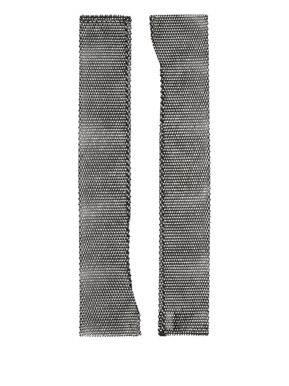 Santa Brands beaded knit armwarmers | Black | Image 1