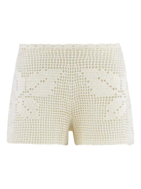 Magda Butrym crochet floral shorts