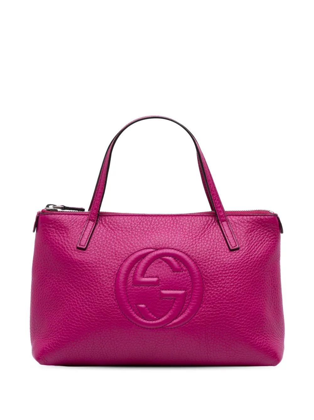 Gucci Pre-Owned 2016-2025 キッズ ミニ レザー ソーホー ハンドバッグ - ピンク Gucci Pre-Owned 2016-2025 キッズ ミニ レザー ソーホー ハンドバッグ - ピンク