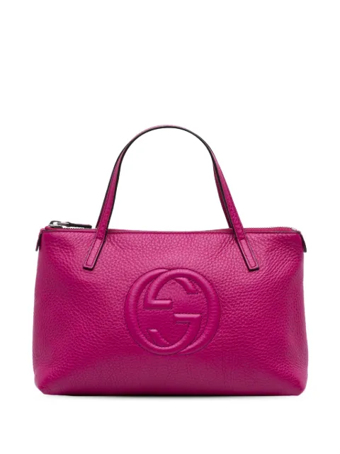 Gucci Pre-Owned 2016-2025 Kids Mini Leather Soho tote bag