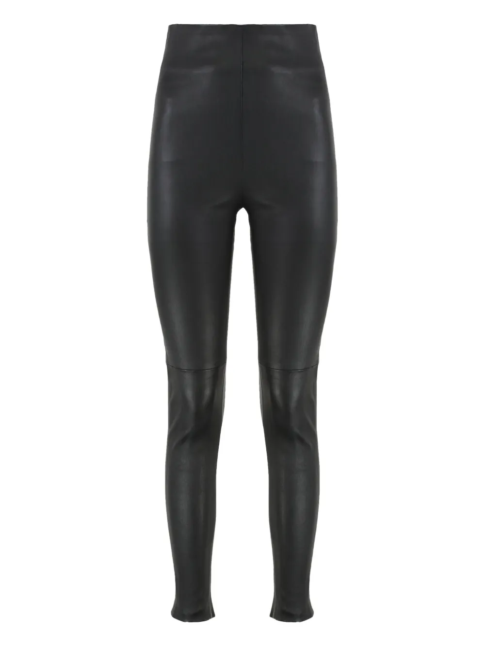 SABLYN leather zip-fastening pants - ブラック SABLYN leather zip-fastening pants - ブラック