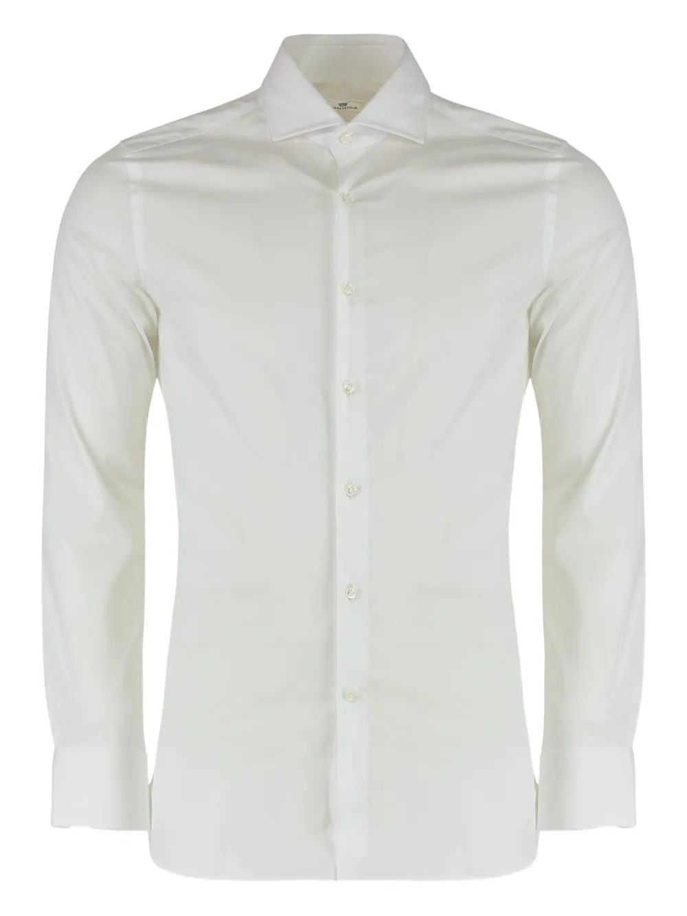 long-sleeves button-fastening shirt