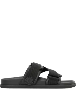 【MONCLER】Mon サンダル レディース Moncler Mon Summer サンダル | ブラック | FARFETCH JP