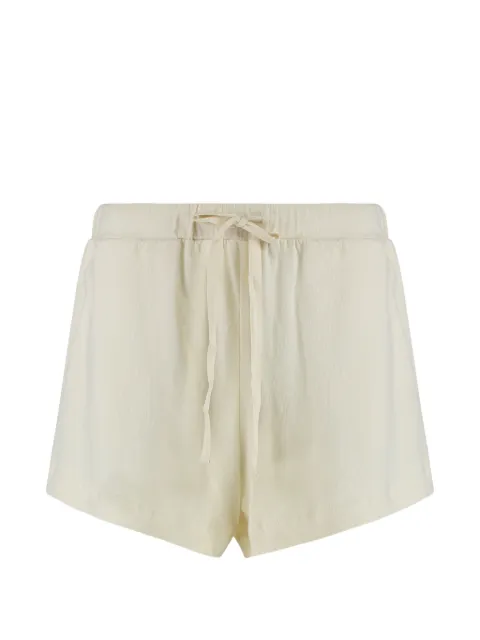 The Great. The Delta drawstring cotton shorts