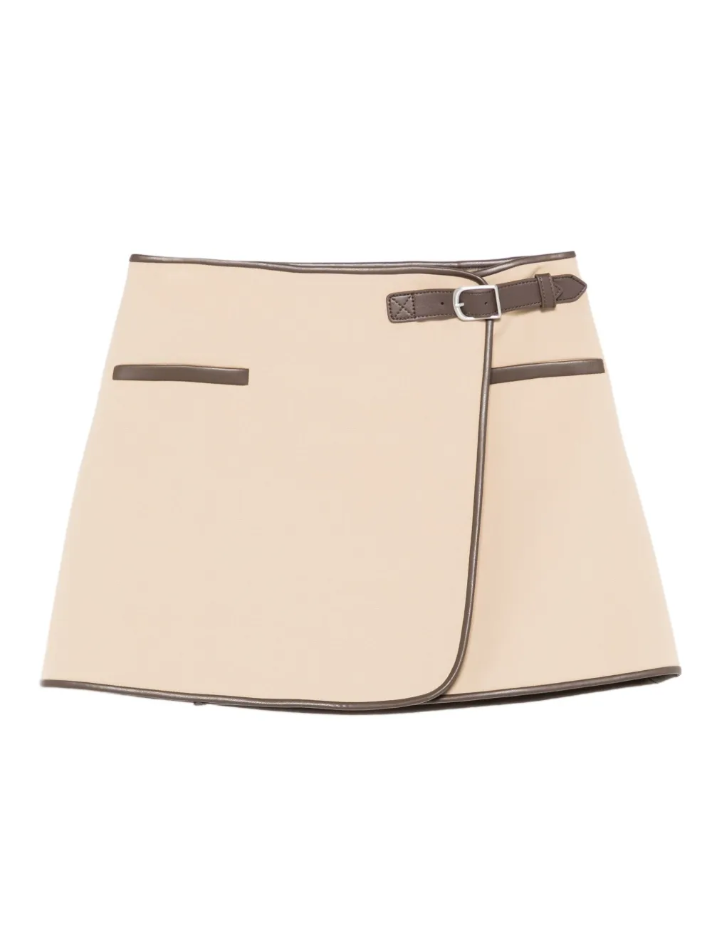Simkhai Sheridan buckled mini skirt | Neutrals | Image 1