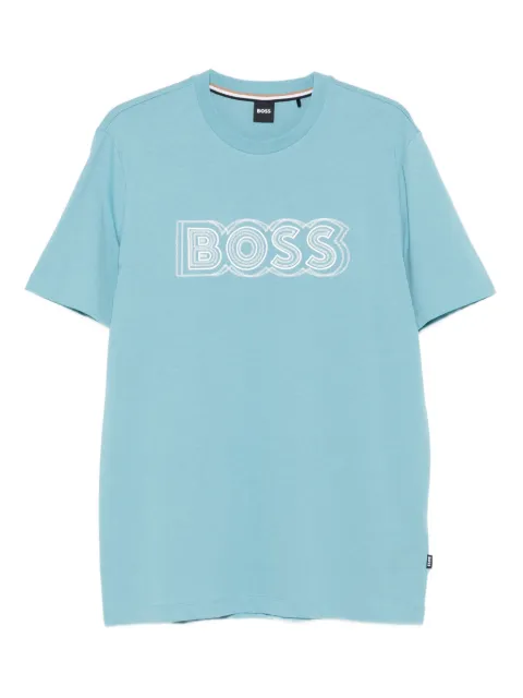 BOSS camiseta con logo bordado