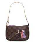 Louis Vuitton Pre-Owned 2011 Damier Ebene Illustre Mini Pochette Accessories handbag - Brown