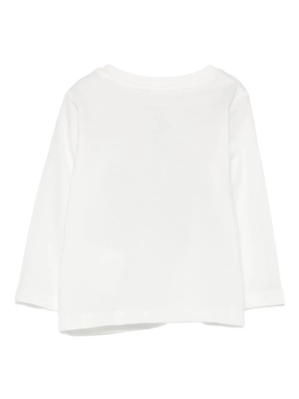 Stella McCartney Kids bird-print long-sleeve top Wit