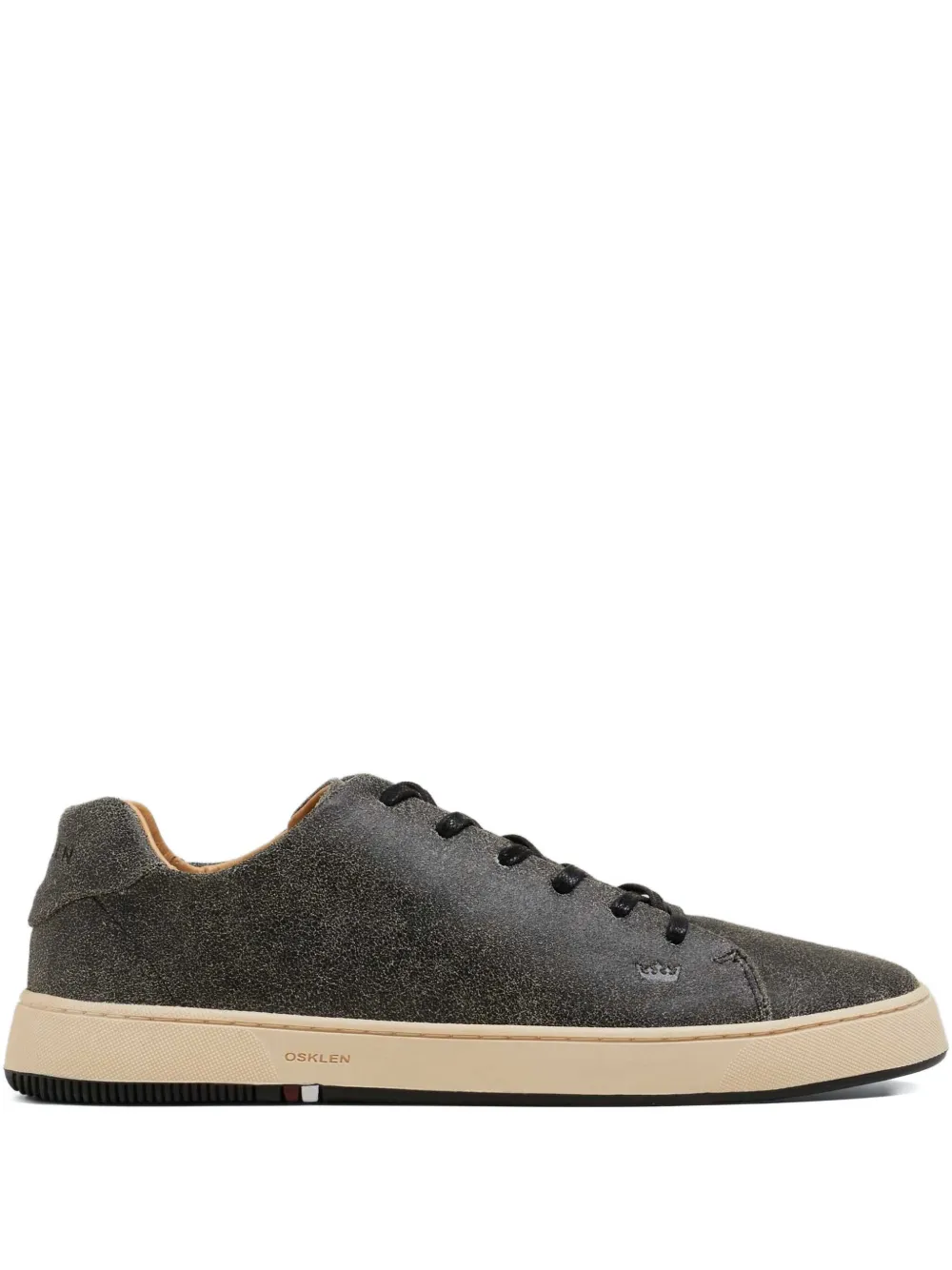 Osklen Soho leather sneakers Black