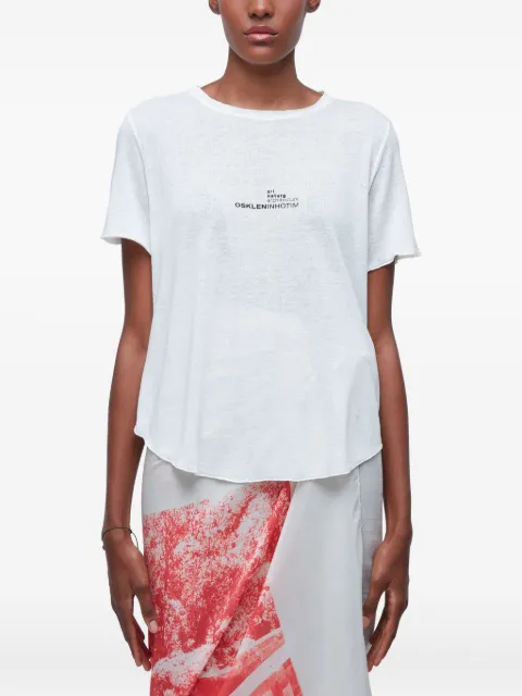 Osklen raw-edge T-shirt
